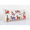 Animal Motif Suzani Pillow, Vintage Embroidered Textile from | Cushion in Pillows by Vintage Pillows Store