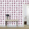 Trellis - The AEON Months - Dark Magenta & BlueGreen | Wallpaper in Wall Treatments by Sean Martorana. Item made of paper