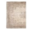 Distressed Turkish Oushak Rug - Area Rug 6'7" X 9'11" | Rugs by Vintage Pillows Store. Item made of cotton