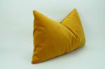 12 x 16 inches // mustard velvet pillow cover // dark yellow | Pillows by velvet + linen