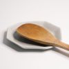 Handmade Porcelain Spoon Rest | Utensils by The Bright Angle. Item made of wood