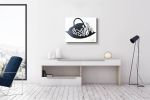 "Happiness is somewhere here" | Oil And Acrylic Painting in Paintings by Natasha Kanevski. Item composed of canvas in minimalism or contemporary style