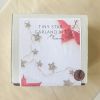 Tiny Crochet Star Garland DIY KIT | Ornament in Decorative Objects by Flax & Twine. Item composed of linen