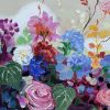Maximalism Vintage | Oil And Acrylic Painting in Paintings by Meredith H. Item made of canvas