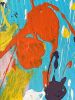 Bloomfall – Original Abstract Floral Painting on Canvas | Oil And Acrylic Painting in Paintings by Dario Moschetta