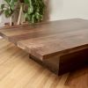 Modern Rectangular Coffee Table | Tables by Crafted Glory. Item composed of oak wood