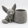 Fennec Fox Planter | Plant Stand in Plants & Landscape by Kimi Craft Corner
