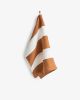 Zero-waste Striped Linen Tea Towel | Linens & Bedding by MagicLinen. Item composed of fabric