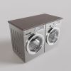 Washer and Dryer Topper, Wooden Countertop For Laundry Room | Furniture by Picwoodwork. Item made of wood