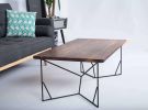 The Provo | Coffee Table in Tables by MODERNCRE8VE. Item composed of walnut and steel