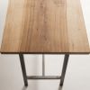 Wood and Metal Console Table | Studio Table | Tables by Alabama Sawyer. Item made of wood & steel
