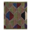 Vintage Tulu Rug, Organic Wool Soft Wool Pile Shaggy Carpet | Area Rug in Rugs by Vintage Pillows Store. Item made of cotton & fiber