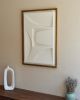 No. 05 Japandi Plaster Wall Relief - Scandinavian Neutral Decor | Wall Sculpture in Wall Hangings by Joseph Aurelius