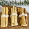 Palo Santo Bundle Smudge Stick | Incense Holder in Decorative Objects by Alabama Sawyer. Item composed of wood