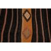 Vintage Striped Wool Turkish Kilim Rug Runner | Runner Rug in Rugs by Vintage Pillows Store. Item made of wool with fiber