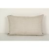 Geometric Ikat Velvet Lumbar Pillow, Hand Woven Diagonal | Sham in Linens & Bedding by Vintage Pillows Store. Item made of cotton with fiber