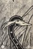 Weeping Willow, BlackCoral Heuchera & Demoiselle Cranes | Tapestry in Wall Hangings by Sean Martorana. Item composed of cotton and fiber