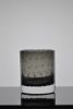 Gray Bubble Bourbon Glass | Drinkware by Tucker Glass and Design`