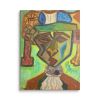 Canvas Print - Fragmented Soul - Cubist Figure Portrait | Work by Eman's Gallery
