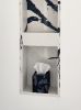 Tissue Box Cover Fragment Charcoal | Decorative Box in Decorative Objects by Lorraine Tuson