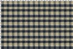 Cheater Check, Iron | Fabric in Linens & Bedding by Philomela Textiles & Wallpaper. Item composed of linen