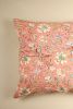 Coral Spring Block Print Pillow | Pillows by Ninéh