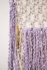 Lavender Wall Hanging | Macrame Wall Hanging in Wall Hangings by Modern Macramé by Emily Katz. Item made of cotton
