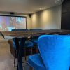 Dark Walnut Live Edge Table | Dining Table in Tables by Ironscustomwood. Item composed of walnut & metal