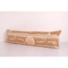 Suzani Lumbar Pastel Long Pillow from Vintage Suzani Textile | Cushion in Pillows by Vintage Pillows Store