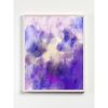 Minimal Watercolor Purple Modern Art, Abstract Purple Artwor | Prints in Paintings by Capricorn Press. Item made of paper works with boho & minimalism style