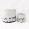 Palm Tree Planters | Vases & Vessels by btw Ceramics. Item composed of ceramic