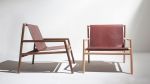 Gallagher Lounge Chair | Chairs by Tronk Design. Item made of oak wood with leather