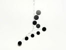 Mobile Art Bubble Wave in Black Mid Century Modern | Wall Sculpture in Wall Hangings by Skysetter Designs. Item made of metal compatible with mid century modern style