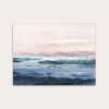 Blush Meridian Art Print - Soft Coastal Landscape | Prints in Paintings by Lara Eckerman Art