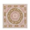 Suzani White Washed Tapestry - Muted Color Uzbek Table Cloth | Tablecloth in Linens & Bedding by Vintage Pillows Store