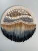 Round Textile Artwork - DILIANA | Macrame Wall Hanging in Wall Hangings by Rianne Aarts / Teddy and Wool Studio