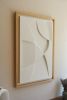 No. 16 Japandi Plaster Wall Relief - Scandinavian Neutral Decor | Wall Sculpture in Wall Hangings by Joseph Aurelius