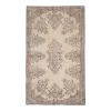Handknotted Turkish Oushak Rug 5'7" X 9'3" | Area Rug in Rugs by Vintage Pillows Store. Item composed of cotton and fiber