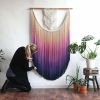 Fiber artwork - AURORA | Wall Hangings by Rianne Aarts / Teddy and Wool Studio. Item composed of cotton and fiber