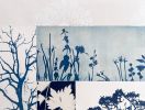 Alpine Botanical Quilt Two | Collage in Paintings by Kathy Ferguson Art