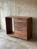 “Santa Elena” bar cabinet, with wine cooler and drawers | Storage by Handhold Studio