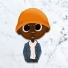 Orange Hat | Prints in Paintings by $NP Designs
