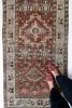Rahim | 2'9 X 9'10 | Area Rug in Rugs by Minimal Chaos Vintage Rugs. Item made of fabric