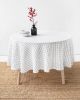 Round Linen Tablecloth | Linens & Bedding by MagicLinen. Item made of fabric