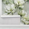Magnolia Bloom —  Bold Florals Luxury Wallpaper | Wall Treatments by ELLE WALLS