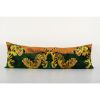 Fighting Tiger Ikat Velvet Pillow, Handwoven Silk Velvet | Cushion in Pillows by Vintage Pillows Store. Item composed of cotton