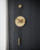 Serenity | Clock in Decorative Objects by MCLOCKS. Item made of oak wood & steel