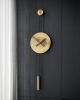 Serenity | Clock in Decorative Objects by MCLOCKS. Item made of oak wood with steel