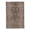 Vintage Brown Turkish Karapinar Rug 4'5'' x 6'2'' | Area Rug in Rugs by Vintage Pillows Store. Item made of cotton & fiber