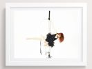 Twirling Your Red Hair Into Black And White | Photography by She Hit Pause. Item composed of paper